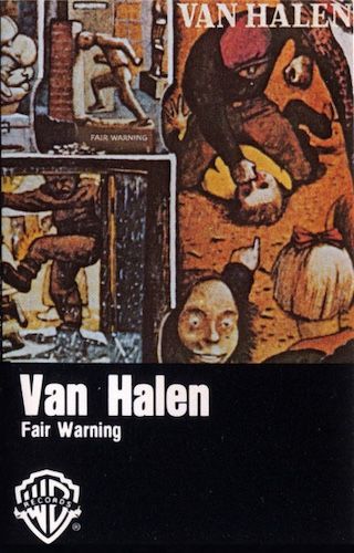 Van Halen - Fair Warning [Cassette] | Warner Bros. Records (XW5-3540)