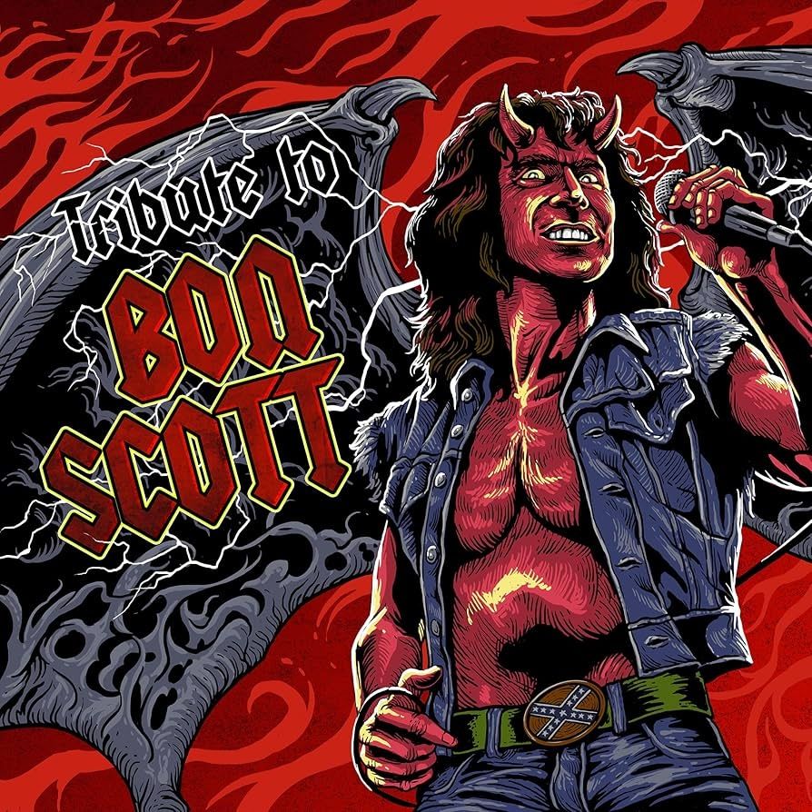 The Allstars Band - Tribute To Bon Scott (Limited Edition - Red Translucent Vinyl) [Vinyl] | Metal Bastard Enterprises (MB116) - main