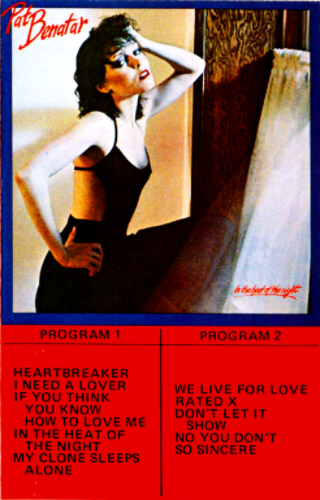 Pat Benatar - In The Heat Of The Night [Cassette] | Chrysalis (CCH 1236) - main