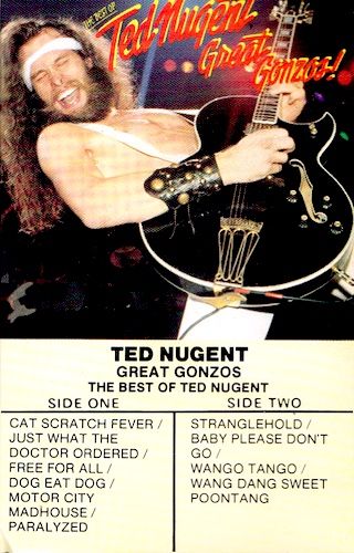 Ted Nugent - Great Gonzos! - The Best Of Ted Nugent [Cassette] | Epic (FET 37667)