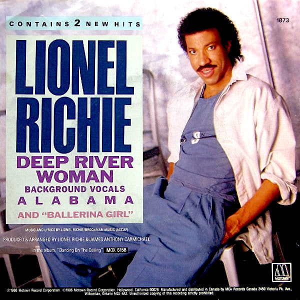 Lionel Richie - Deep River Woman / Ballerina Girl (7") [Vinyl] | Motown (1873)