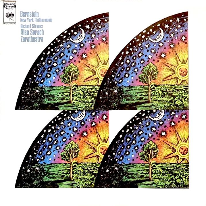 Richard Strauss - New York Philharmonic , Leonard Bernstein - Also Sprach Zarathustra [Vinyl] | Columbia Masterworks (M 30443) - main