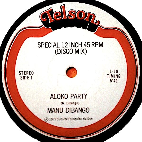 Manu Dibango - Aloko Party / Big Blow (12") [Vinyl] | Telson (L-18) - main