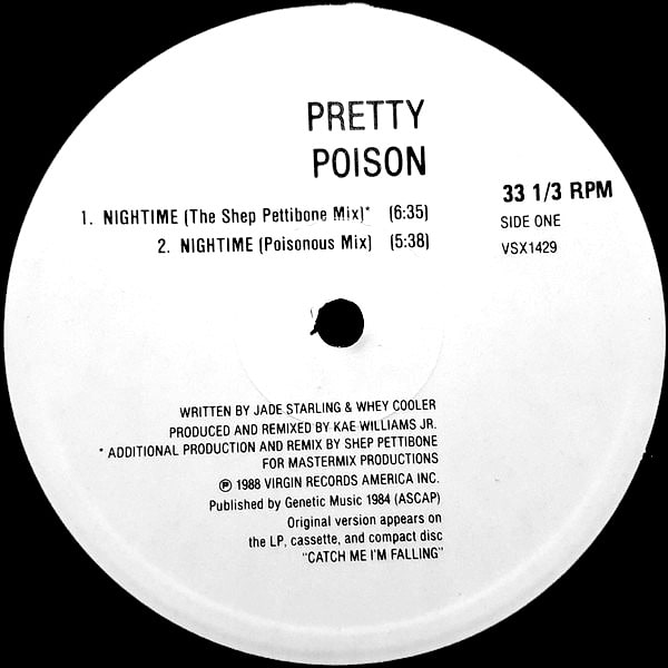 Pretty Poison - Nightime (12") [Vinyl] | Virgin (VSX 1429)