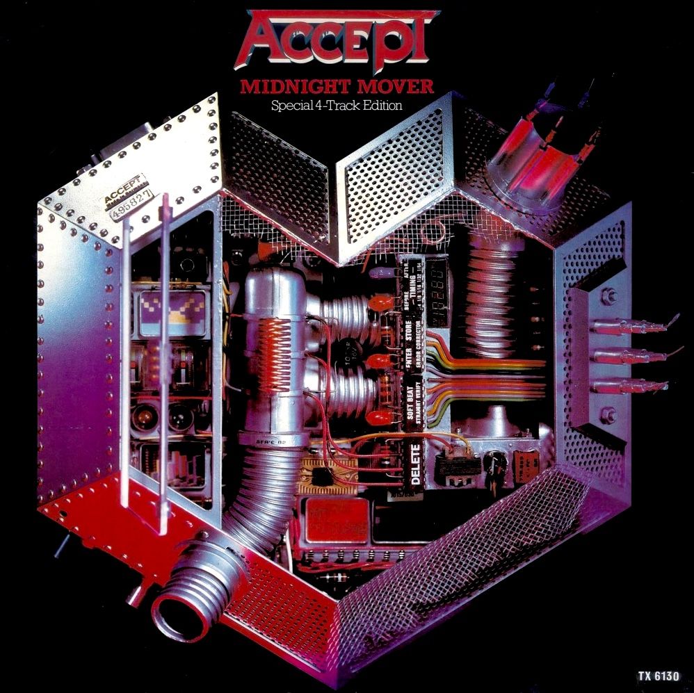 Accept - Midnight Mover (EP) [Vinyl] | Portrait (TX 6130) - main