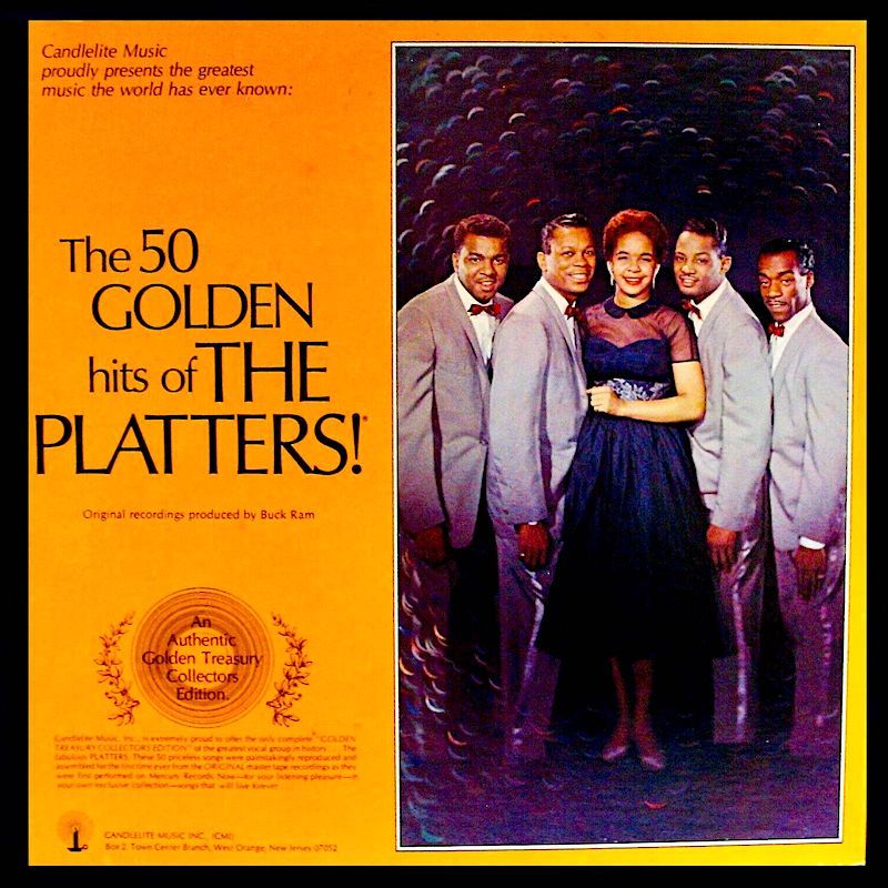 The Platters - The 50 Golden Hits Of The Platters (4LP - Boxset) [Vinyl] | Candlelite Music (CMI 1000) - main