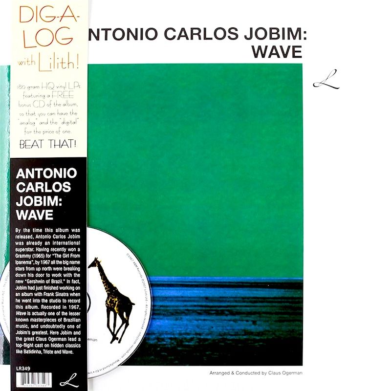 Antonio Carlos Jobim - Wave (LP + CD) [Vinyl] | Lilith (LR-143) - 2