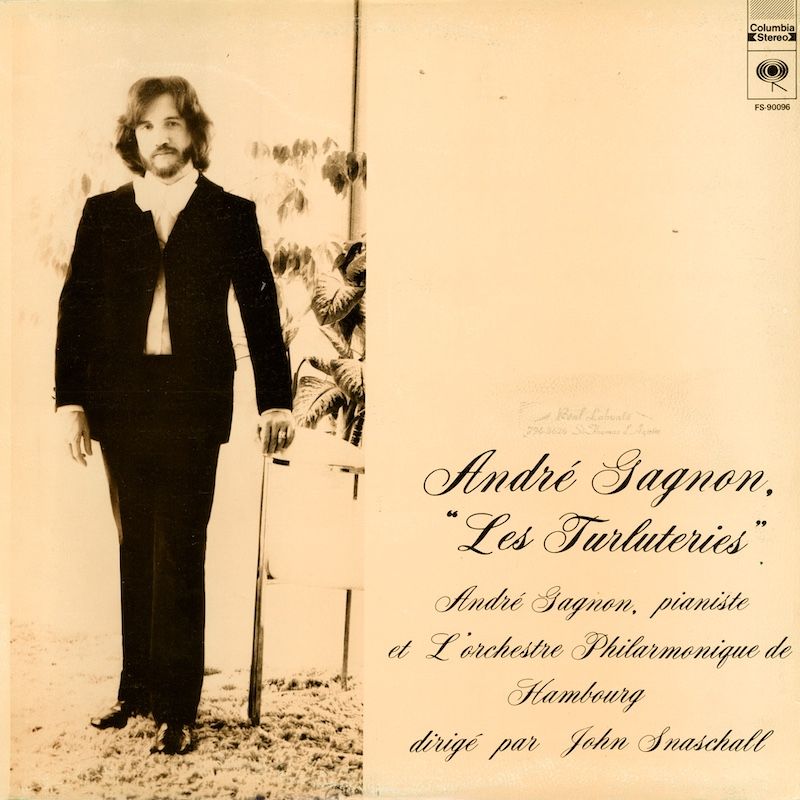 André Gagnon , Philharmonisches Staatsorchester Hamburg - Les Turluteries [Vinyl] | Columbia (FS 90096) - main