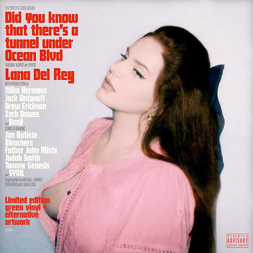 Lana Del Rey - Did You Know That There's A Tunnel Under Ocean Blvd (2LP - Limited Alternative Artwork Edition - Green Vinyl) [Vinyl] | Polydor (4859195) - main