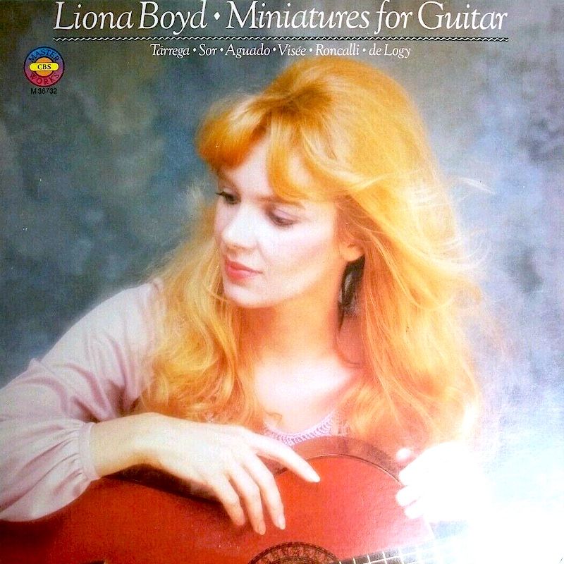 Liona Boyd - Miniatures For Guitar [Vinyl] | CBS Masterworks (M 36732)