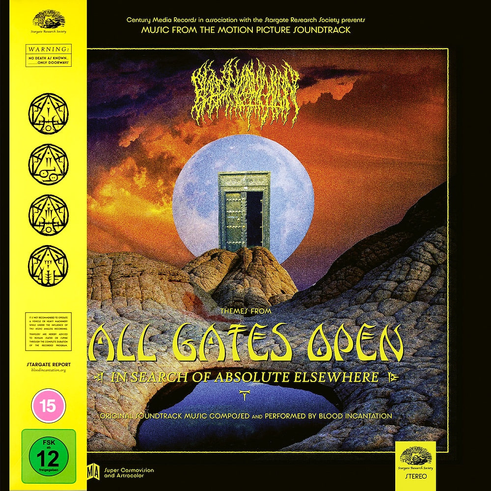 Blood Incantation - All Gates Open (Original Motion Picture Soundtrack) (2LP + BLU-RAY Vidéo) [Vinyl] | Century Media (19958437621) - main