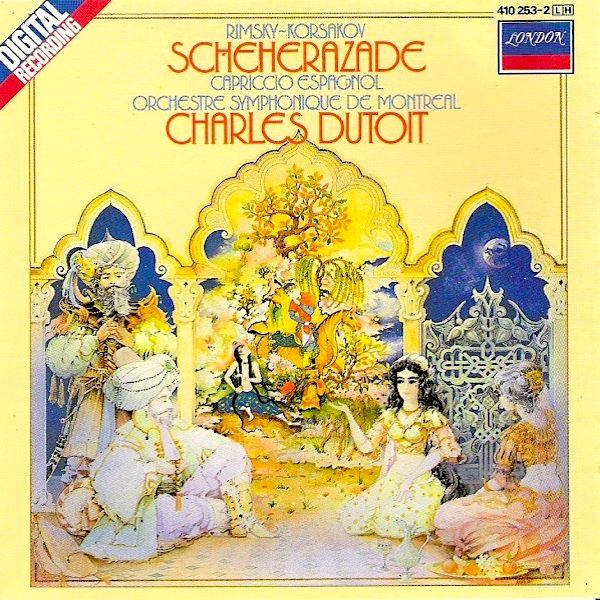 Nikolai Rimsky-Korsakov , Orchestre Symphonique De Montréal , Charles Dutoit - Scheherazade / Capriccio Espagnol [Vinyl] | London Records (410 253-1)