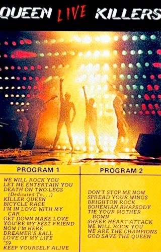 Queen - Live Killers [Cassette] | Elektra (BC5-702) - main