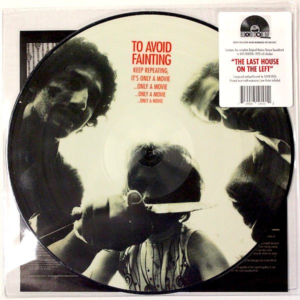 David Hess - The Last House On The Left (Original 1972 Motion Picture Soundtrack) (RSD2014 - Limited Numbered Edition - Picture Disc) | One Way Static Records (OWS01RSD)