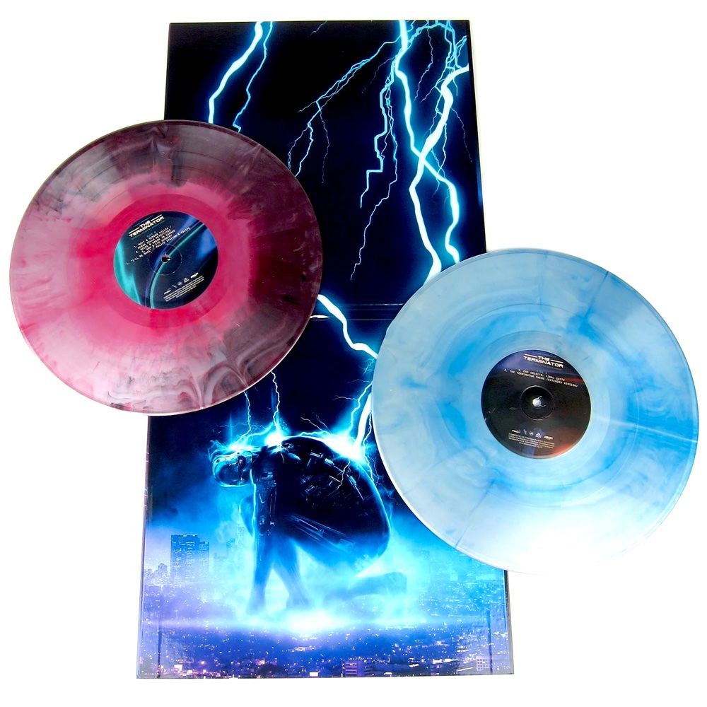 Brad Fiedel - The Terminator (2LP - Limited Edition - Red/Silver Marble + Blue/Silver Marble) [Vinyl] | Milan (MLN1-36747) - 2