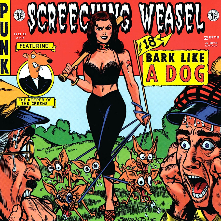 Screeching Weasel - Bark Like A Dog (Limited Edition - Green Translucent Vinyl) [Vinyl] | Fat Wreck Chords (FAT547-1)