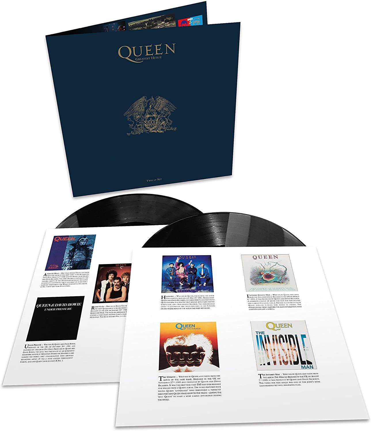 Queen - Greatest Hits II (2LP - Half Speed Mastered) [Vinyl] | Hollywood Records (D002449801) - 2