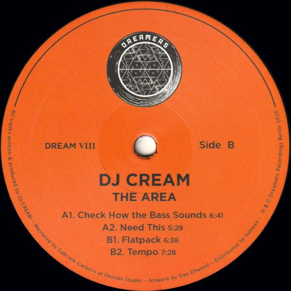 DJ Cream - The Area | Dreamers (DREAM VIII) - main