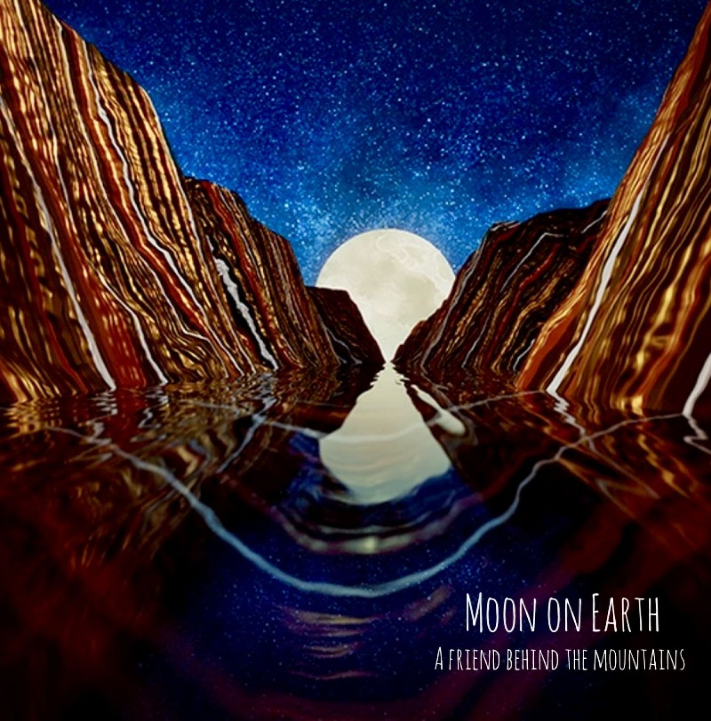 Moon On Earth - A Friend Behind The Mountains | Rockerill Records (ROREC119)