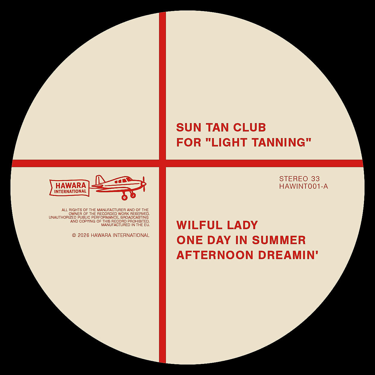 Takashi Shima - Sun Tan Club For "Light Tanning" | Hawara International (HAWINT001) - 3