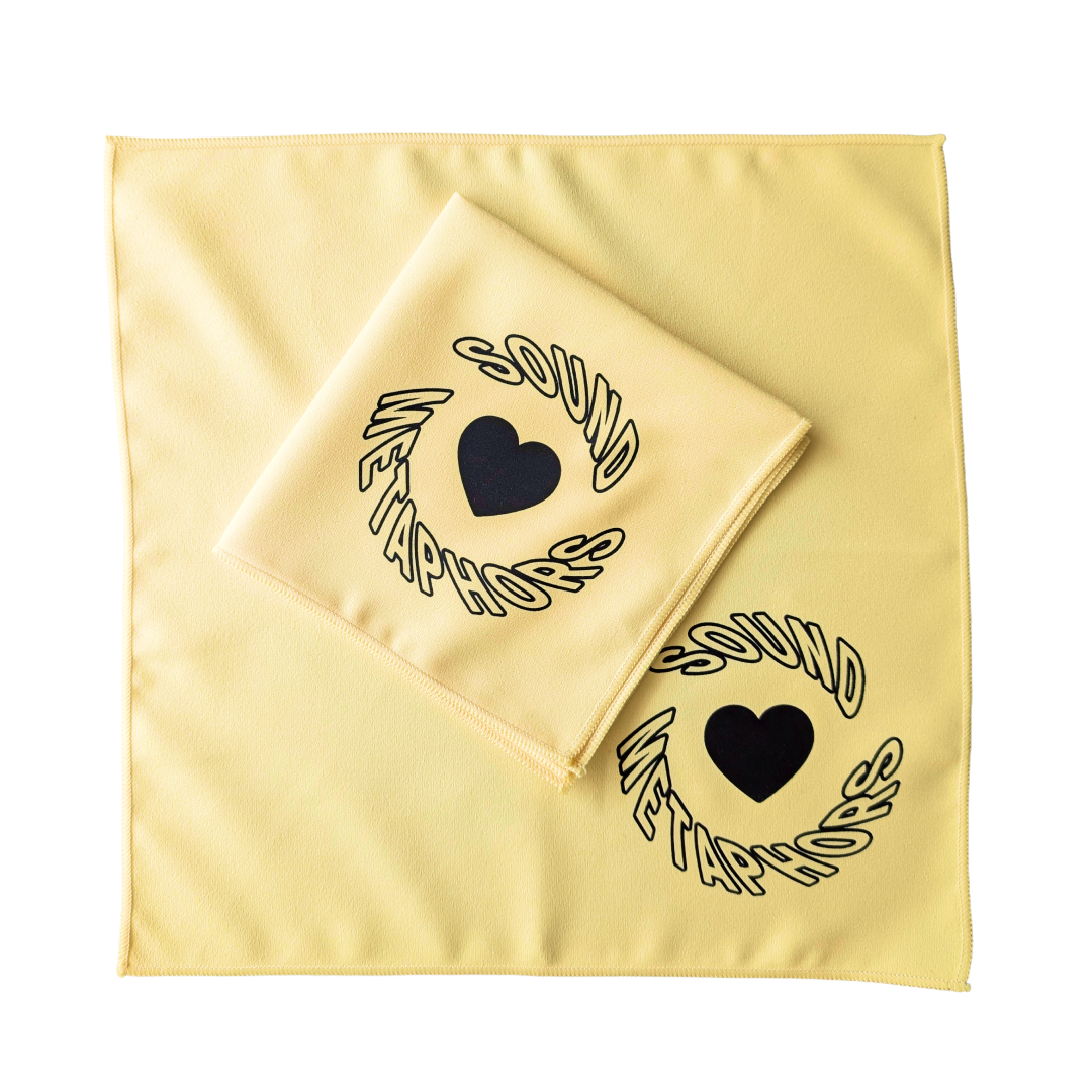 Sound Metaphors - Anti Static Cloth - YELLOW Sound Metaphors - Anti Static Cloth - YELLOW