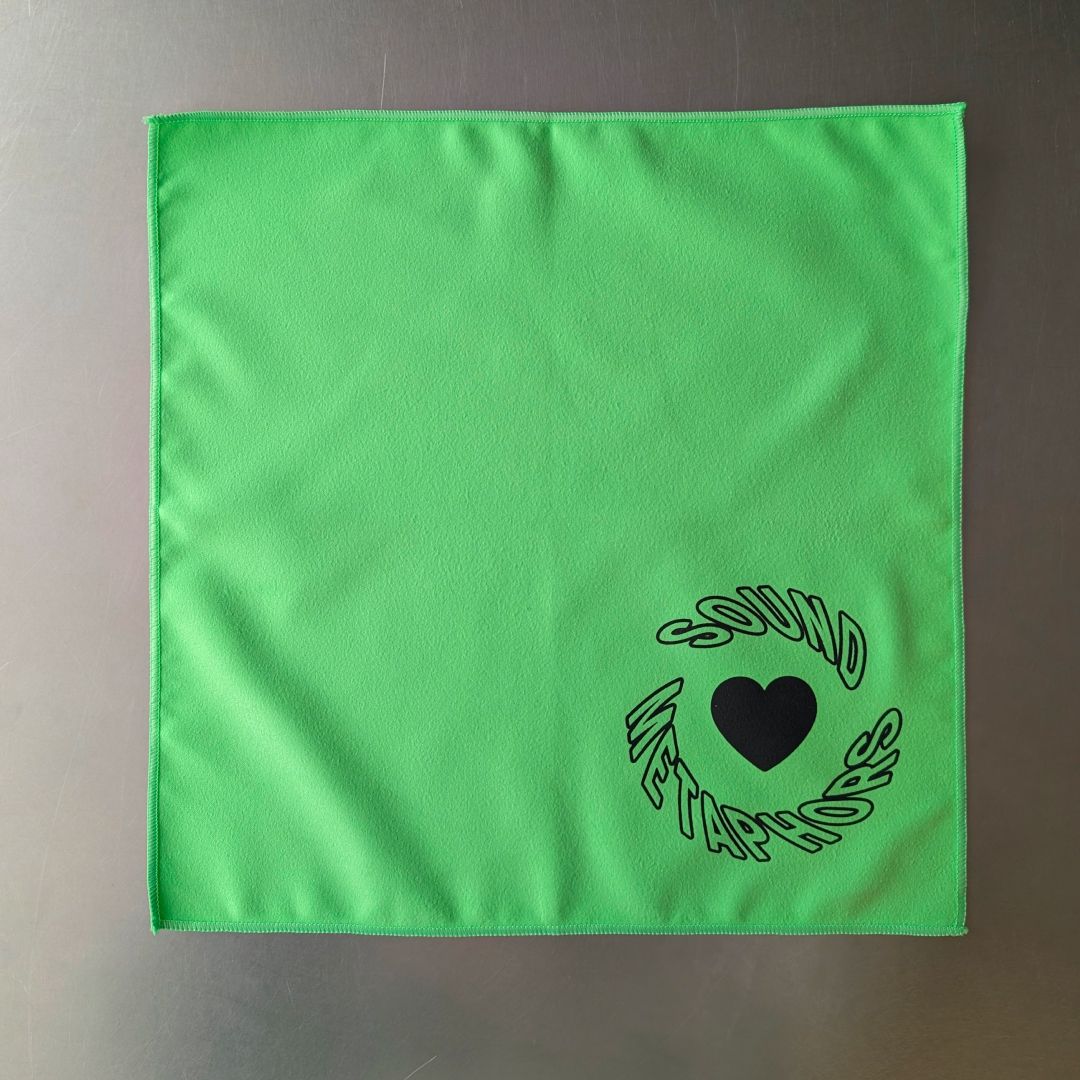 Sound Metaphors - Anti Static Cloth - GREEN - 3