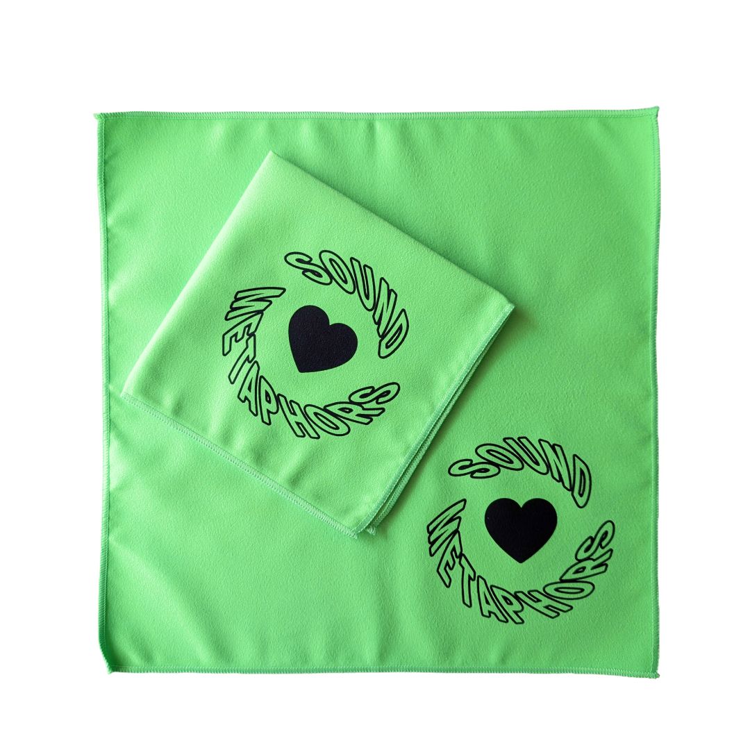 Sound Metaphors - Anti Static Cloth - GREEN Sound Metaphors - Anti Static Cloth - GREEN
