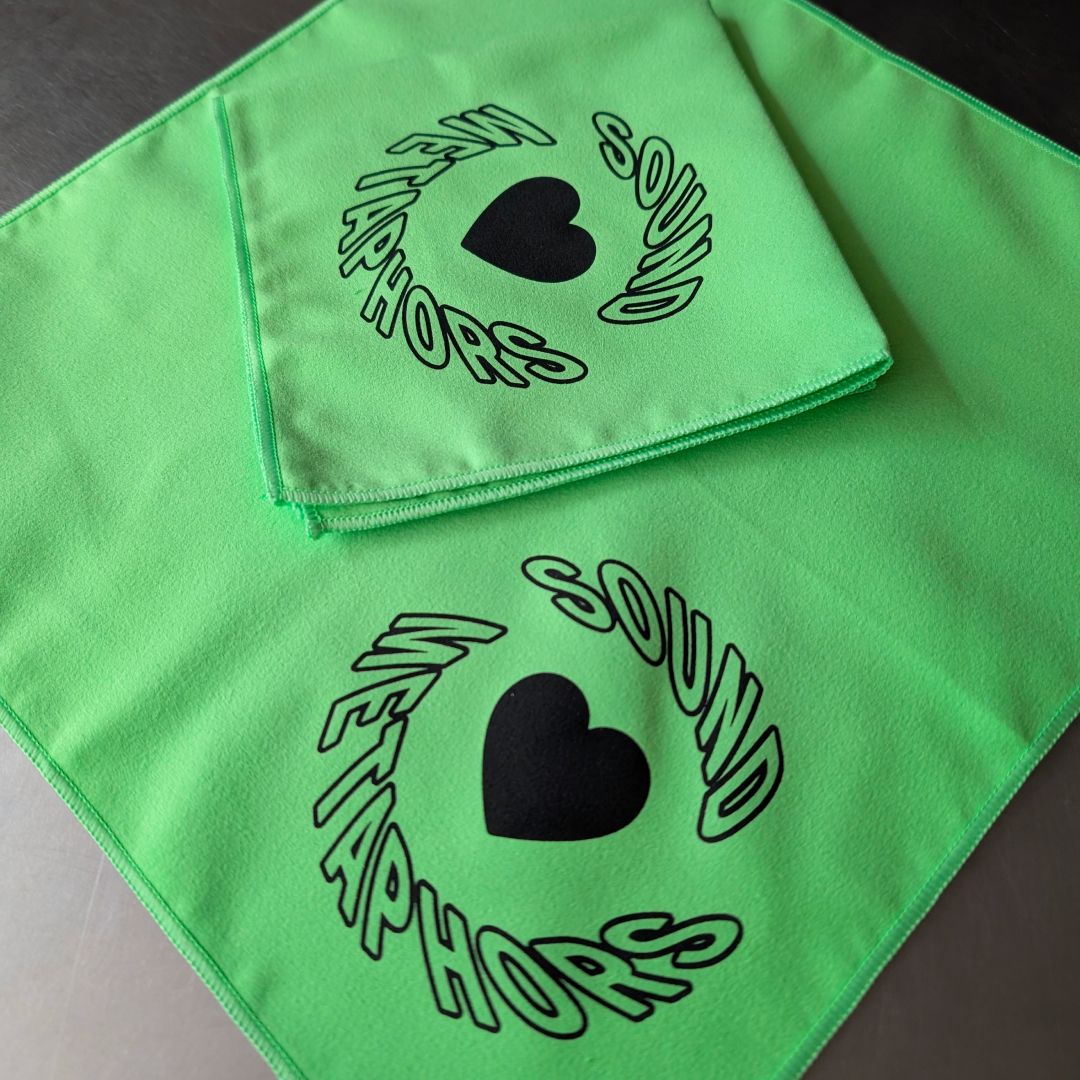 Sound Metaphors - Anti Static Cloth - GREEN - 2