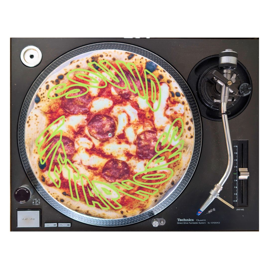 Sound Metaphors - SM x Ammazza che pizza Slipmat - SALAMI b2b MARINARA
