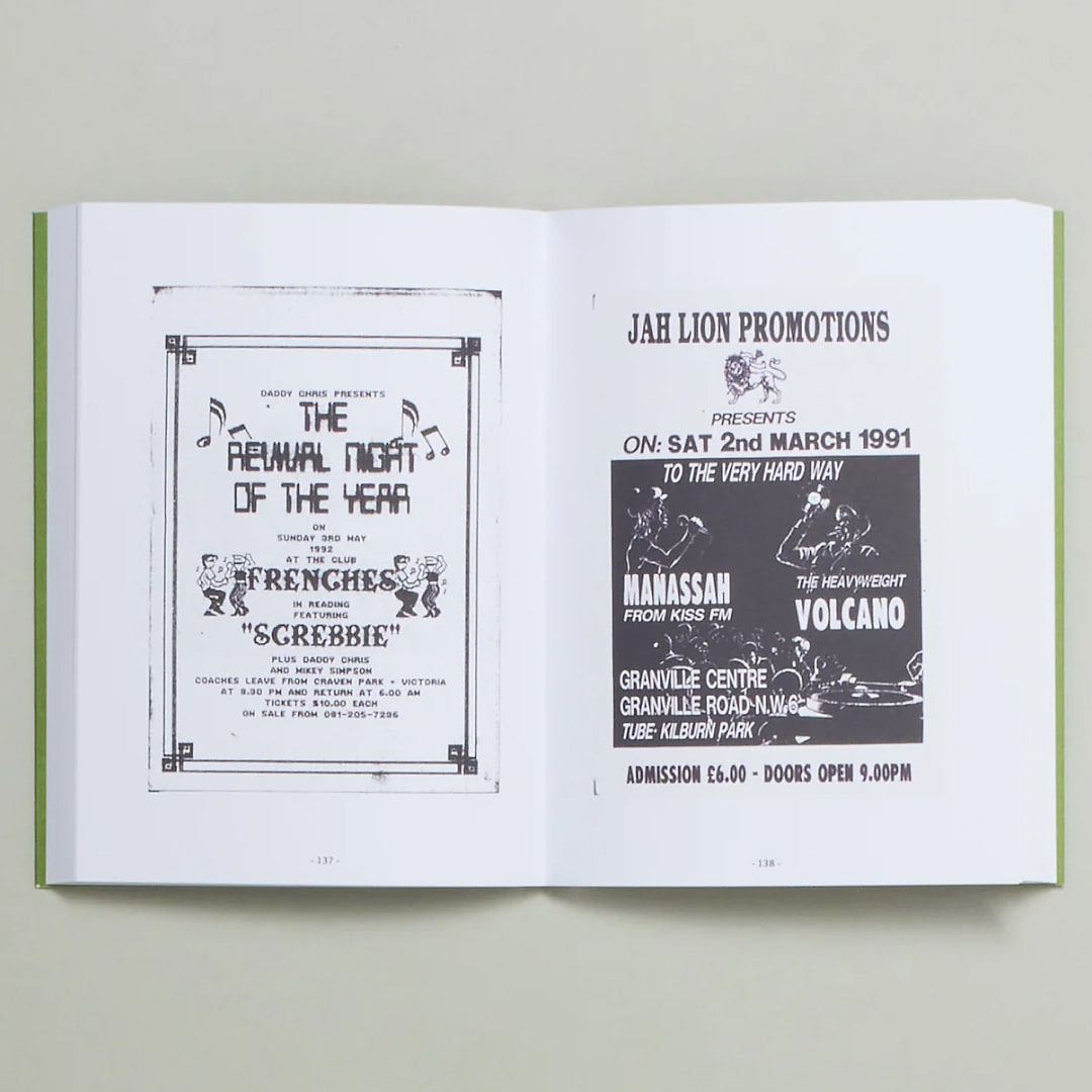David Katz, Kevin Le Gendre, The End Books - A Night to Remember: UK Soundsystem Flyers 1972-1994 - 4 David Katz, Kevin Le Gendre, The End Books - A Night to Remember: UK Soundsystem Flyers 1972-1994 - 4