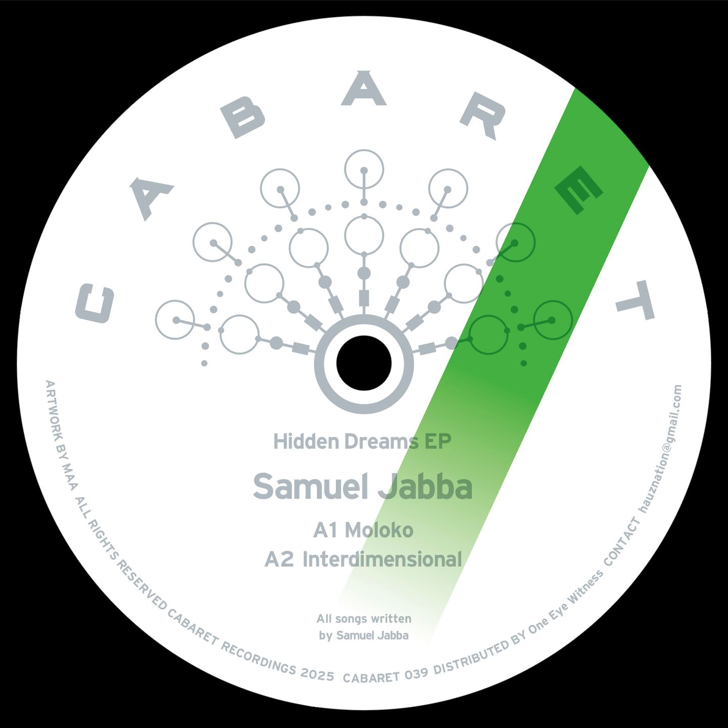 Samuel Jabba - Hidden Dreams EP | CABARET Recordings (CABARET039) - 2