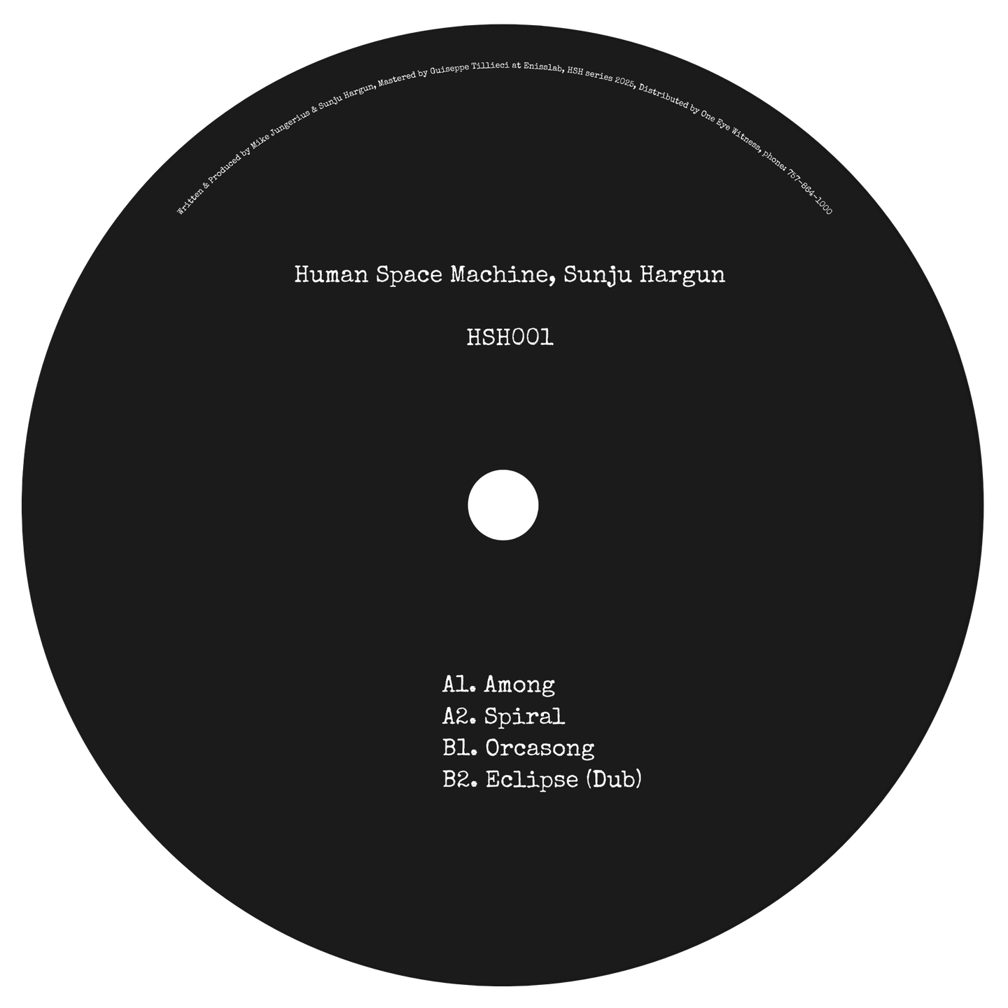 Human Space Machine , Sunju Hargun - HSH001 | HSH Series (HSH001) - 3