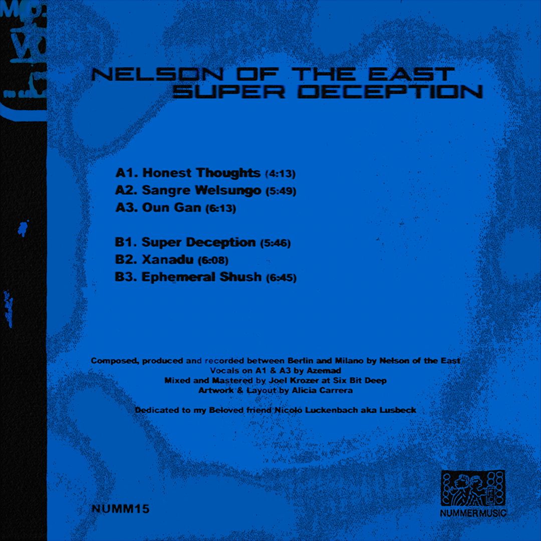 Nelson Of The East - Super Deception | Nummer Music (NUMM15) - 6
