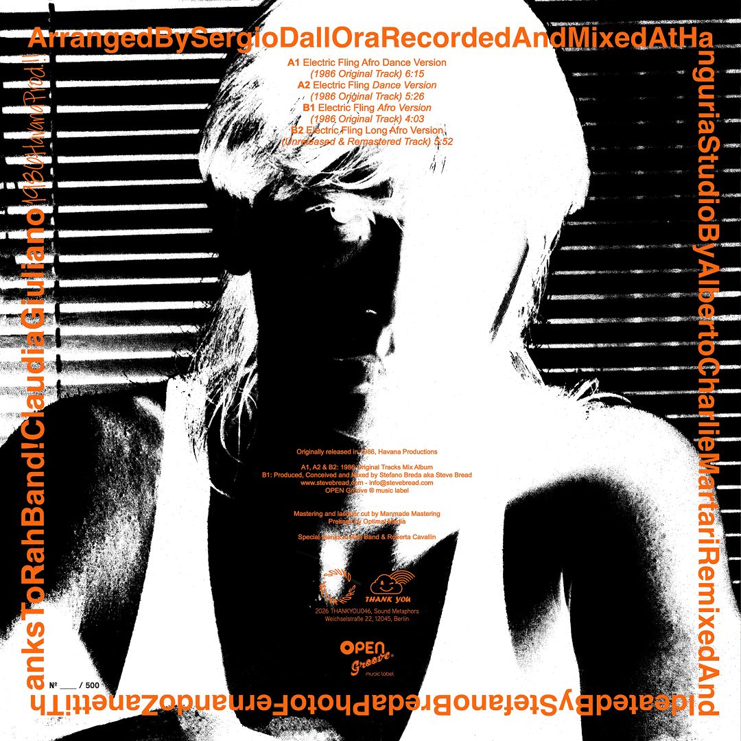 Stefano Breda - Electric Fling | THANK YOU (THANKYOU046) - 2 Stefano Breda - Electric Fling | THANK YOU (THANKYOU046) - 2