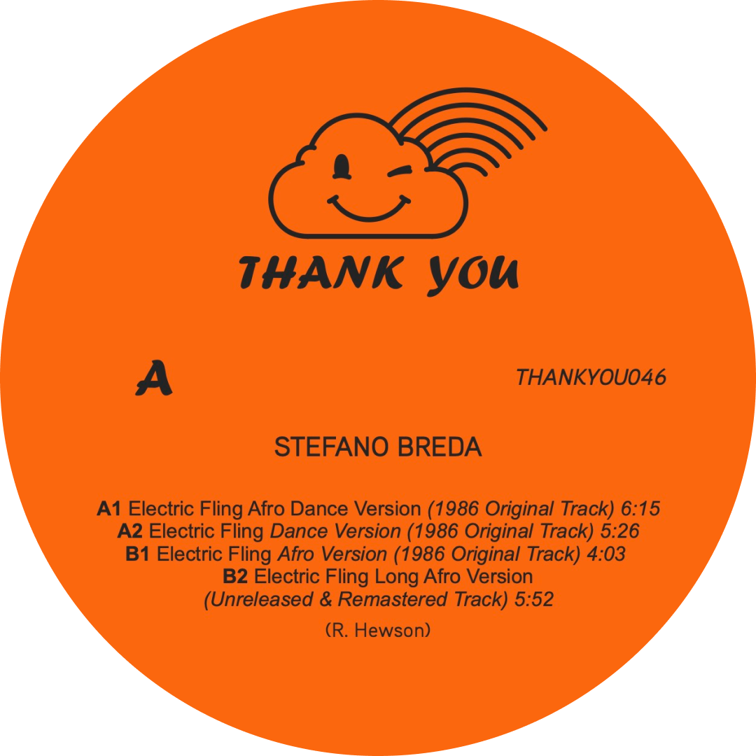 Stefano Breda - Electric Fling | THANK YOU (THANKYOU046) - 4 Stefano Breda - Electric Fling | THANK YOU (THANKYOU046) - 4