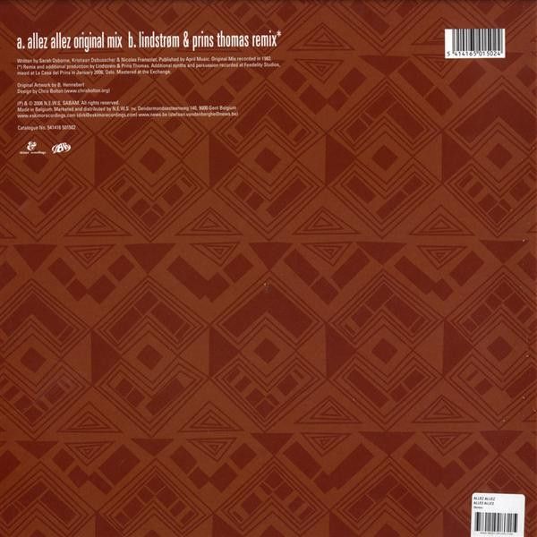 Allez Allez - Allez Allez | Eskimo Recordings (541416 501502) - 2