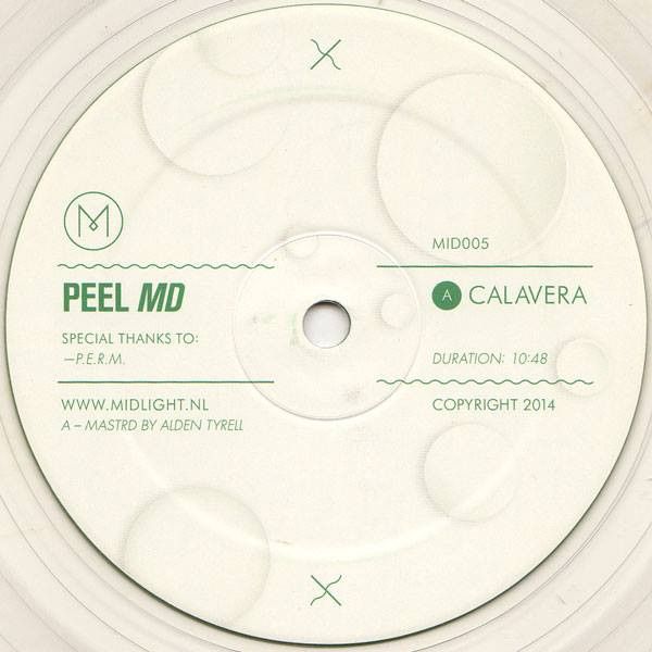 Peel MD & Frak - Calavera / Sync Rebate | Midlight Records (MID005) Peel MD & Frak - Calavera / Sync Rebate | Midlight Records (MID005)