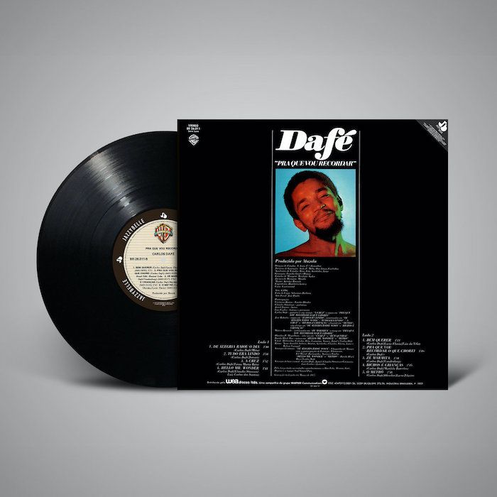 Carlos Dafé - Pra que vou recordar | Jazzybelle Records (JB12) - 2 Carlos Dafé - Pra que vou recordar | Jazzybelle Records (JB12) - 2