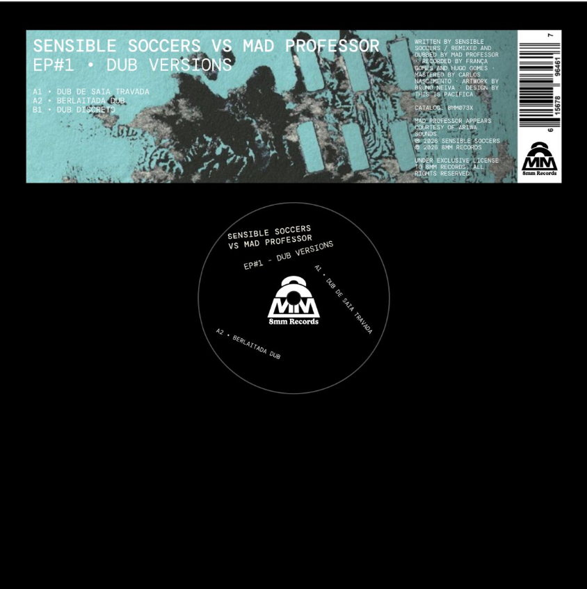 Sensible Soccers - EP#1 - Dub Versions | 8mm Records (8MM073X) Sensible Soccers - EP#1 - Dub Versions | 8mm Records (8MM073X)