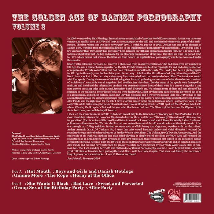 Alex Puddu - The Golden Age Of Danish Pornography Vol. 2 |  () - 2