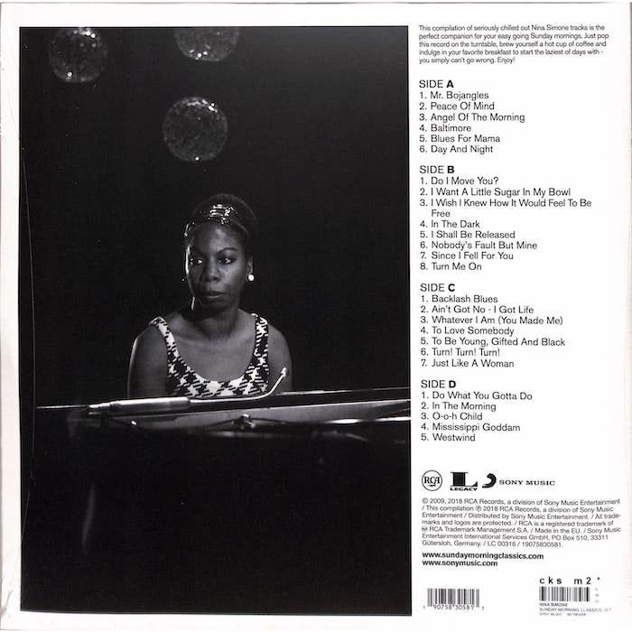 Nina Simone - Sunday Morning Classics | RCA (19075830581) - 2 Nina Simone - Sunday Morning Classics | RCA (19075830581) - 2