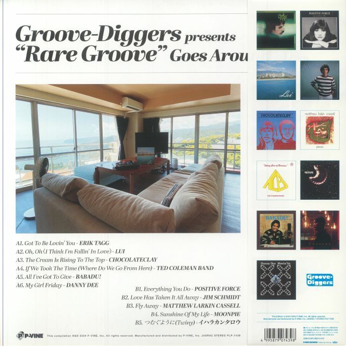 Various - Groove-Diggers Presents Rare Groove Goes Around: Lesson 1 | P-Vine Records (PLP-7439) - 2 Various - Groove-Diggers Presents Rare Groove Goes Around: Lesson 1 | P-Vine Records (PLP-7439) - 2