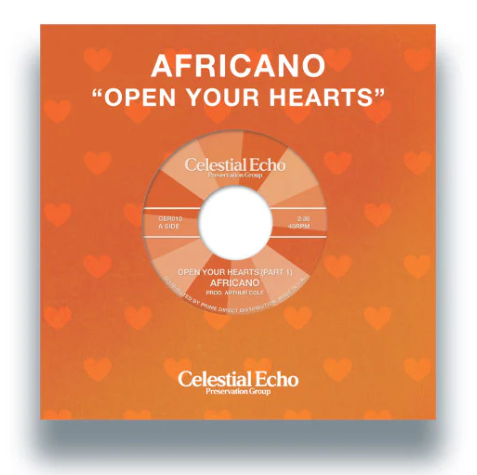 Africano - Open Your Hearts (Part 1) | Celestial Echo (CER010) - main