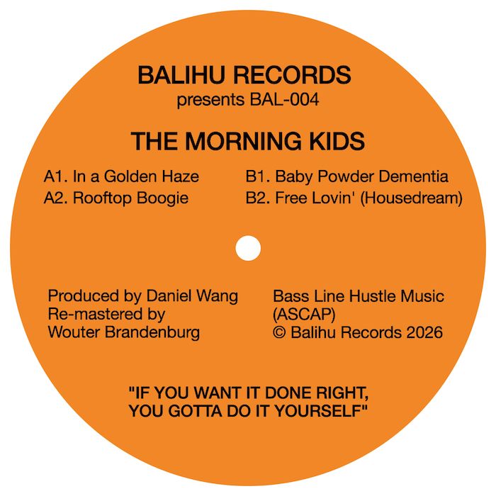 The Morning Kids - In A Golden Haze | Balihu Records (BAL-004) - main