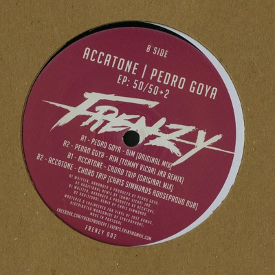 Accatone / Pedro Goya - EP: 50/50+2 | Frenzy Music (FRENZY 002) - 2