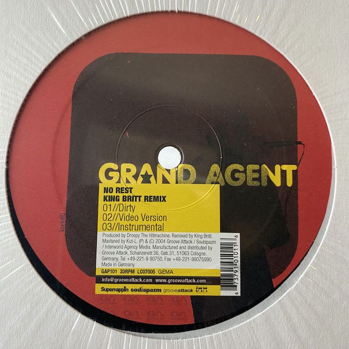 Grand Agent - No Rest / This Is What They Meant (King Britt/Ge-Ology Remixes) | Groove Attack Productions (GAP 101)