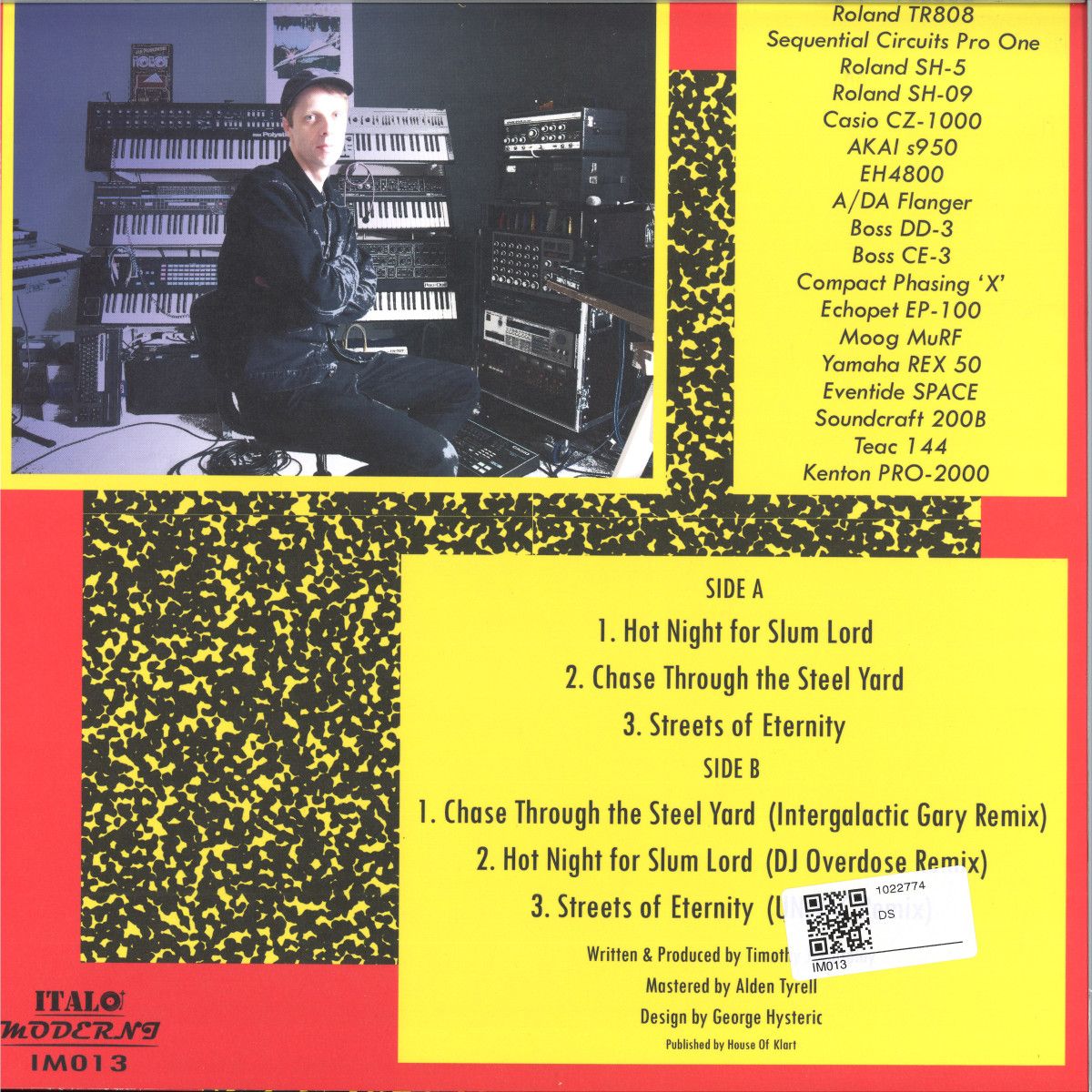 Tim Fairplay - Hot Night For Slum Lord | Italo Moderni (IM013) - 2