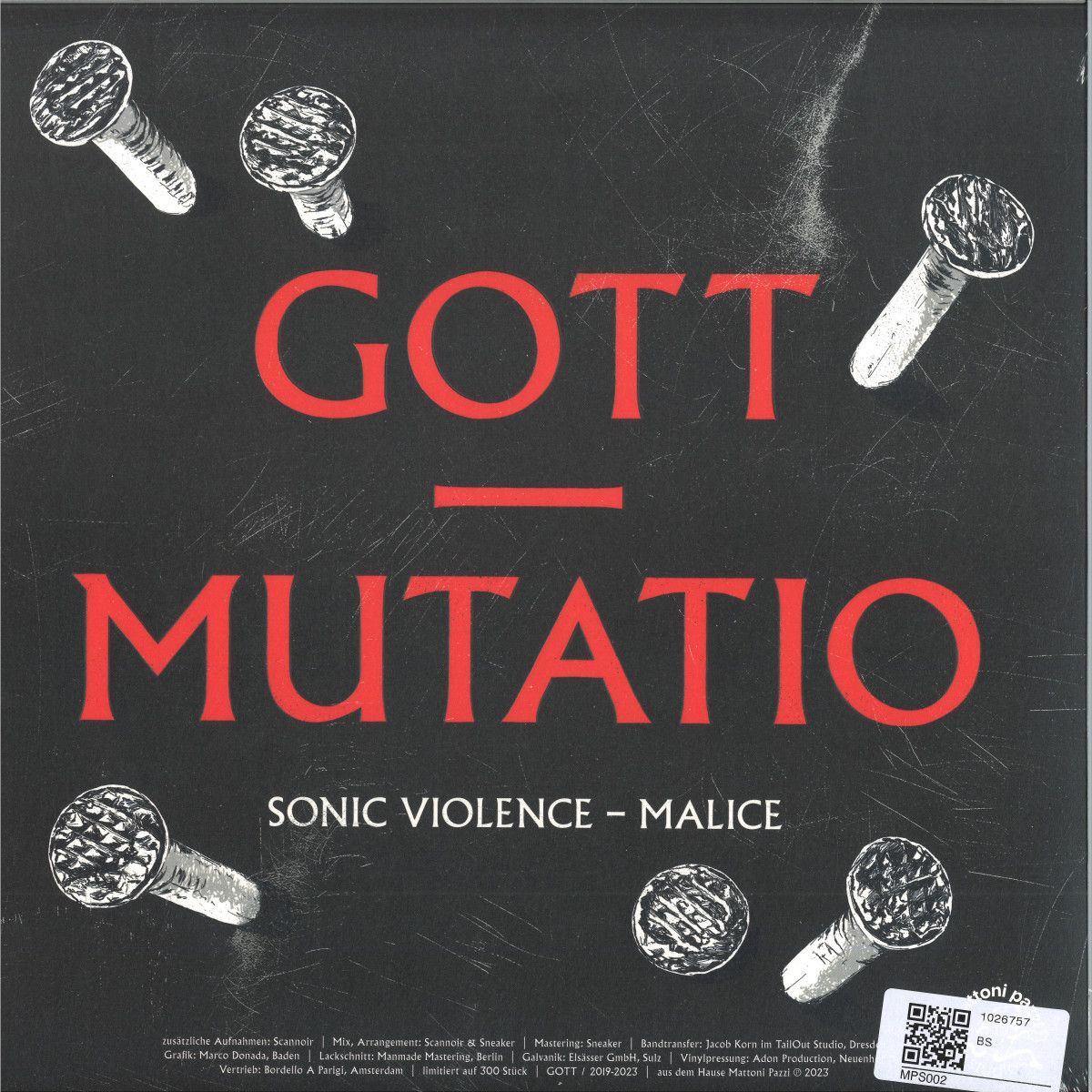 ½ GOTT - Mutatio | Mattoni Pazzi Studios (mps002) - 2