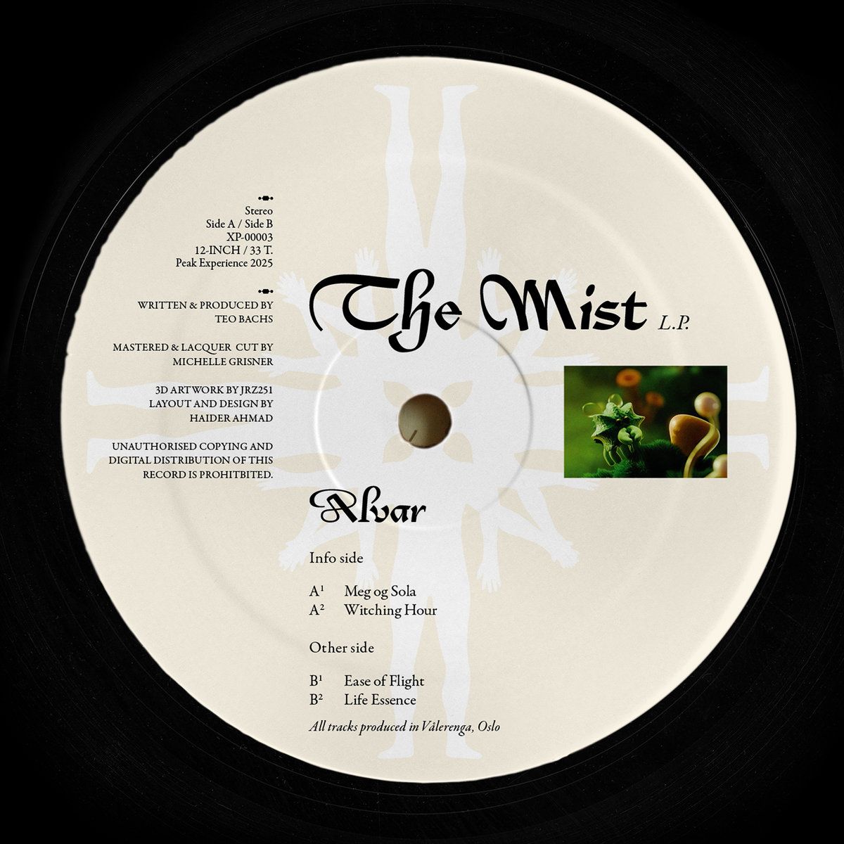Alvar - The Mist L.P | Peak Experience (XP-00003)