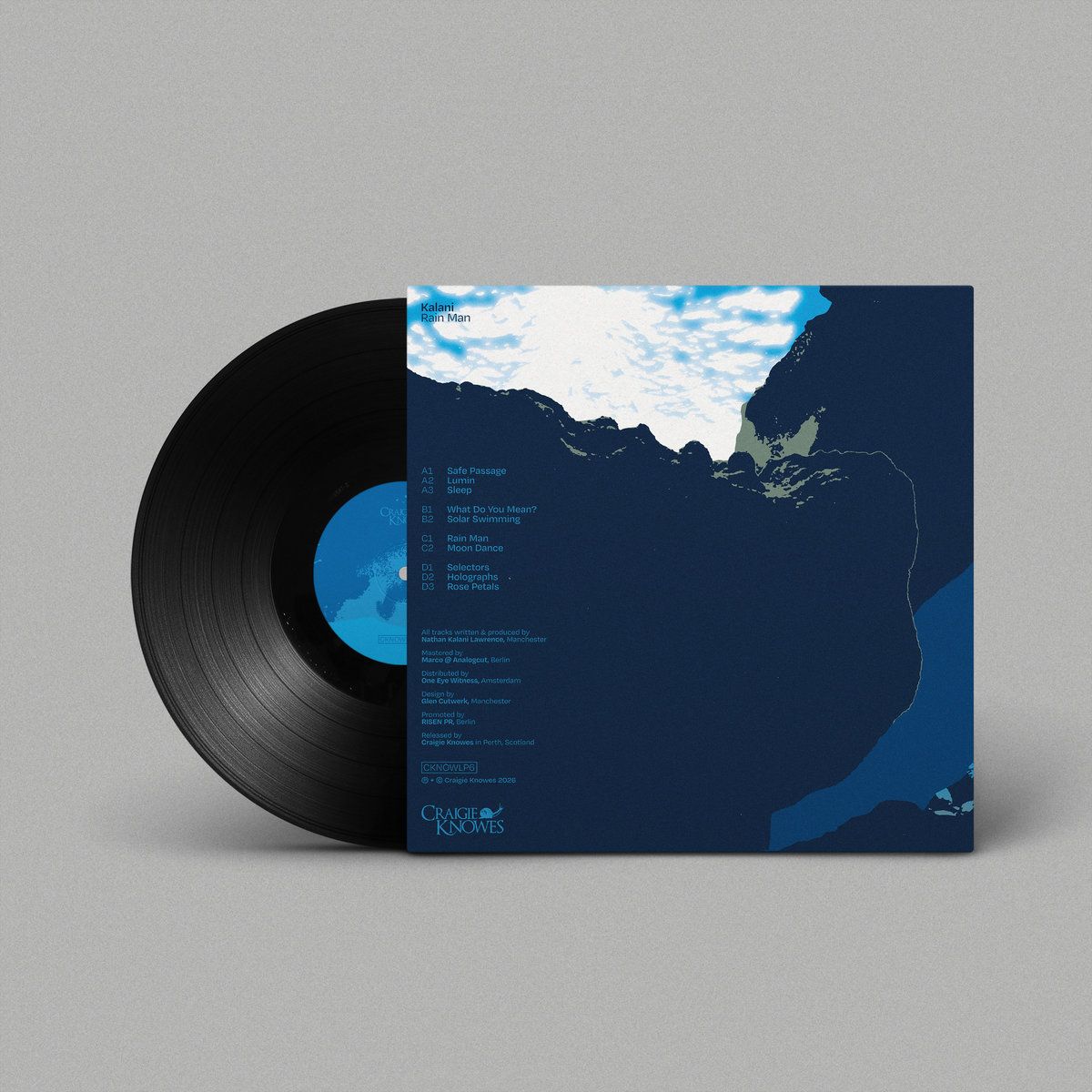 Kalani - Rain Man LP | Craigie Knowes (CKNOWLP6) - 3